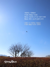 사랑하는 사람들만 무정한...